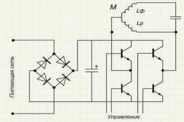 Пример схемы преобразователя частоты