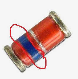 диод с катодом smd