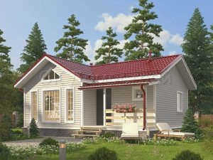 Давыдовский каркасный дом 7,5x9
