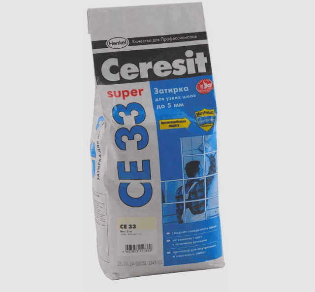 Затирка Ceresit ce 33