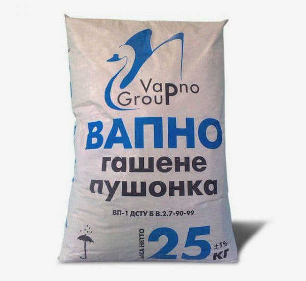 Известь негашеная