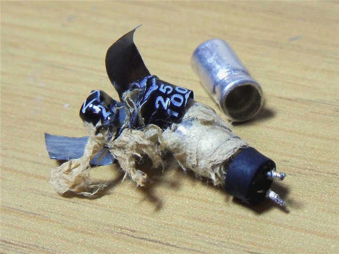 Сломанный конденсатор