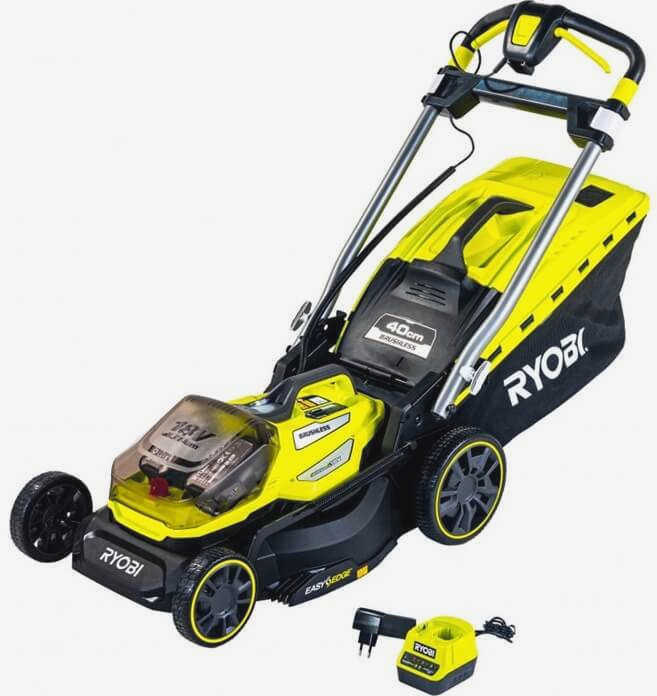Ryobi ONE+ RY18LMX40A-150 в 10 лучших аккумуляторных газонокосилок