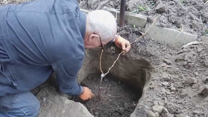 Посадка производится мужчиной