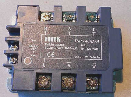 Классическое трехфазное твердотельное реле