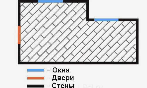 Схема укладки ламината по диагонали