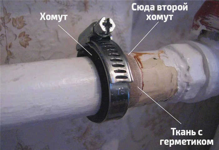 Использование герметика вместе с малярным скотчем