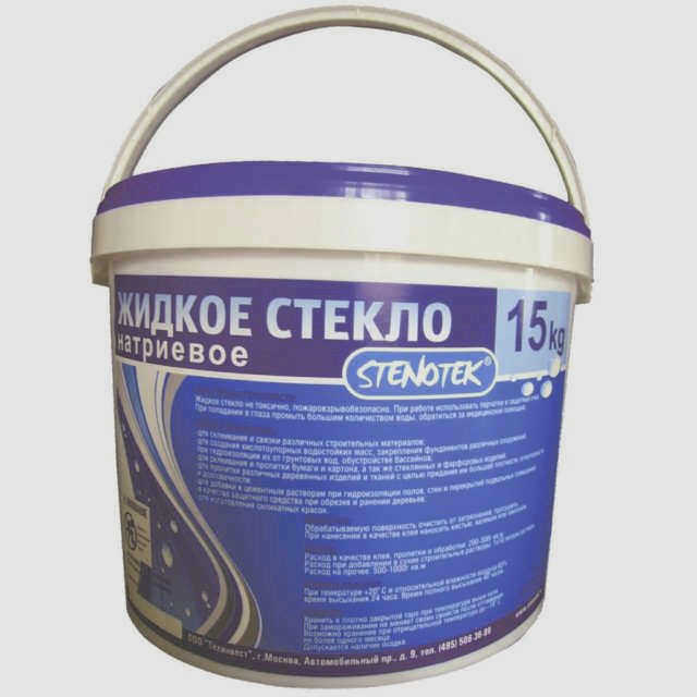 Жидкое стекло - это кремнеземный продукт, используемый в качестве вяжущего вещества в строительных работах. 