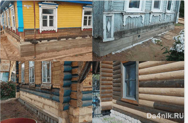 Реконструкция старого деревянного дома