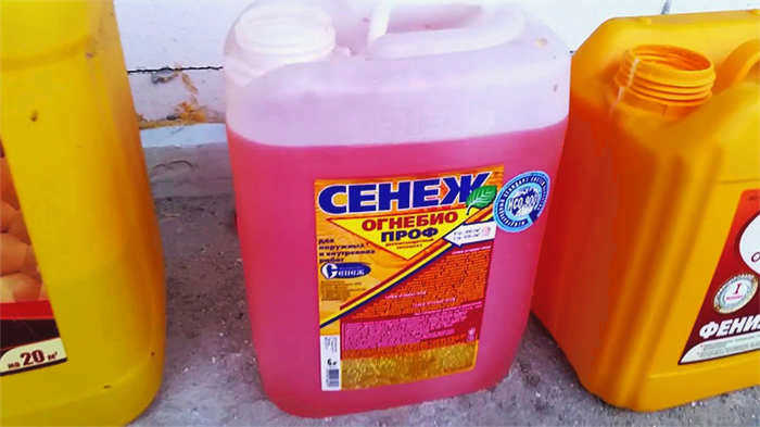 SENEZH огнезащита OGNEBIO 