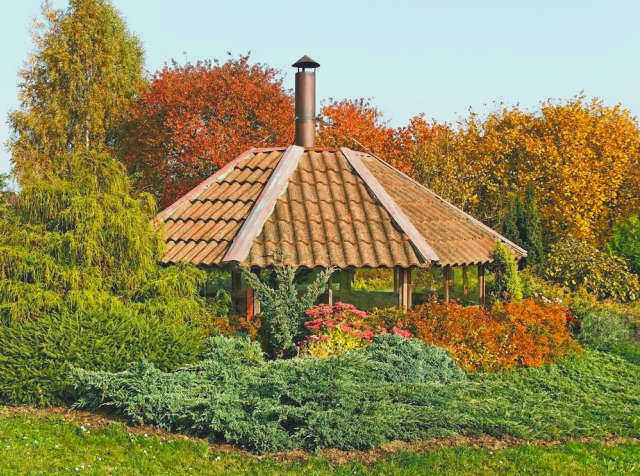 кустарниковая беседка