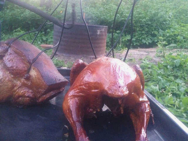 коптильня
