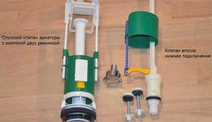 Функция сливного клапана бачка