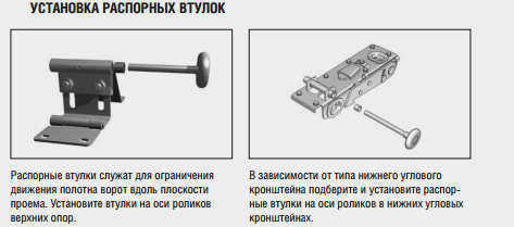 Установка распорок