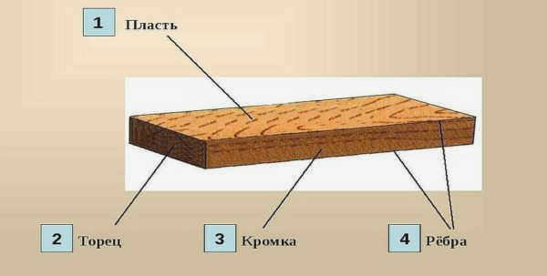 Все виды сучков и их количество в зависимости от породы пиломатериалов