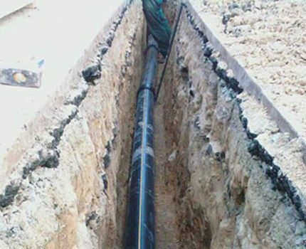 Пластиковый газопровод