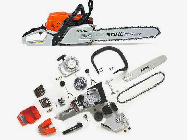 Запасные части для бензопил Stihl
