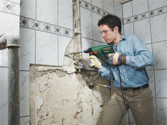 Удаление плитки