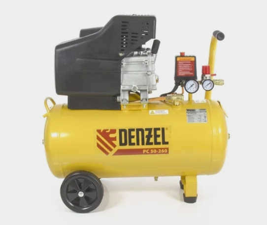 Denzel PC 50-260, 50 литров, 1,8 кВт