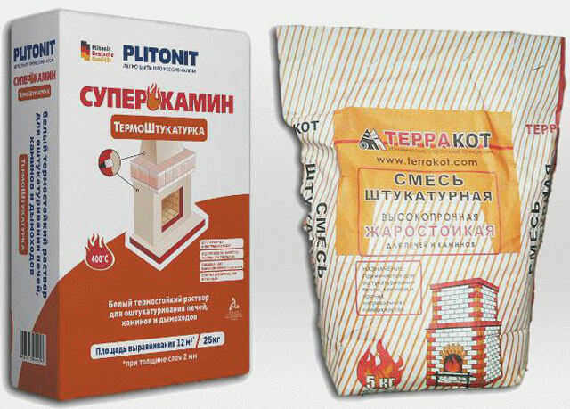 Кладочная смесь для плит и каминов