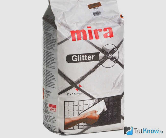 Медная затирка Mira Glitter