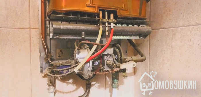 Устройство газовых водонагревателей