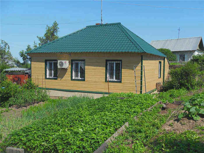 зелёная металлическая крыша джокер
