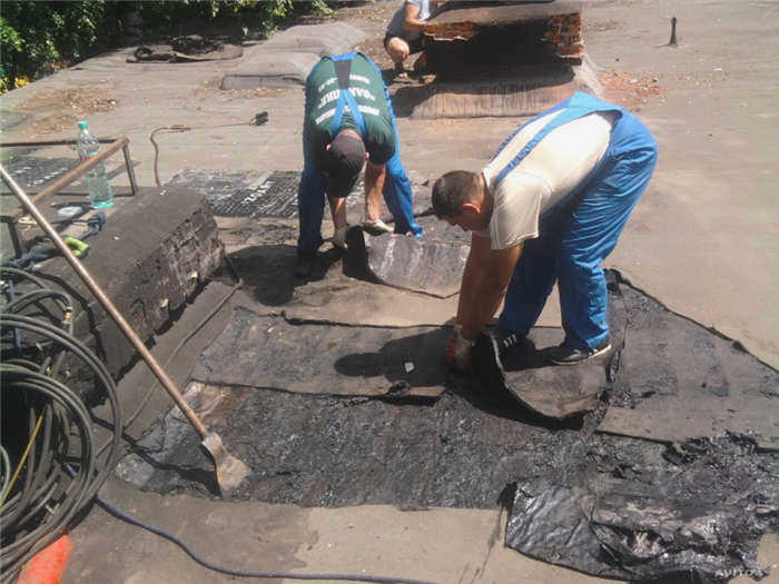 Демонтаж крыши