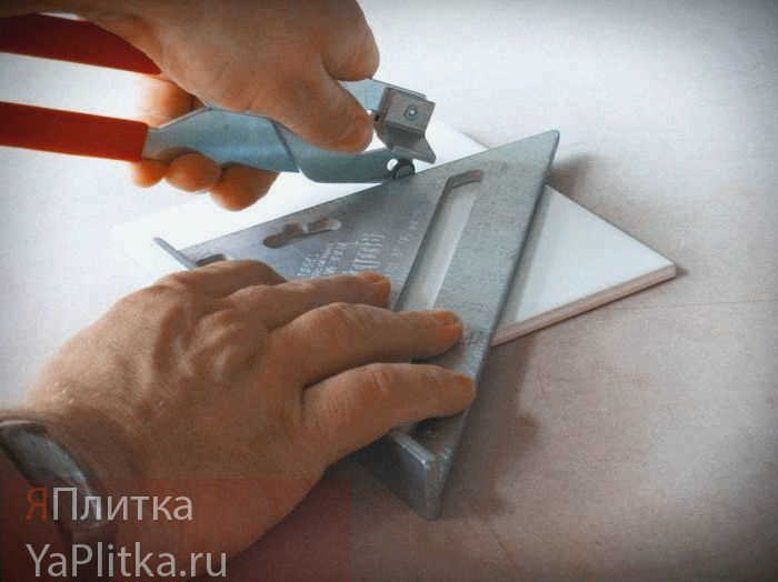 Резка керамической плитки