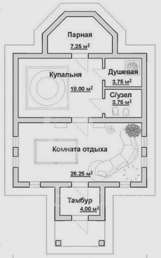 Проект турецкой бани