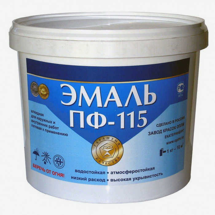 Алкидная эмаль ПФ-115