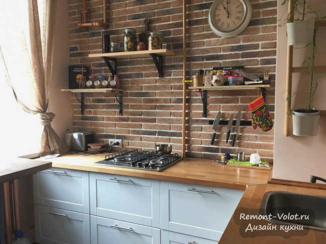 Барная стойка в маленькой кухне