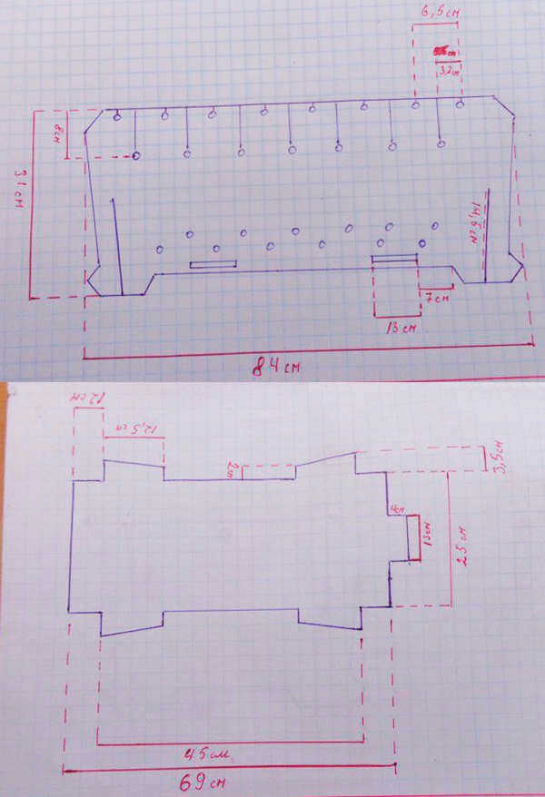 чертежи мангала
