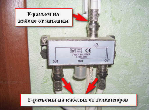 Как подключить несколько телевизоров к одной антенне