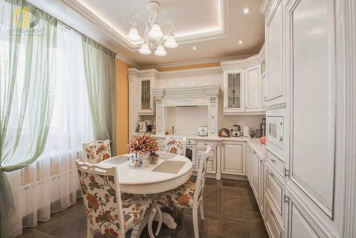 Классический интерьер кухни