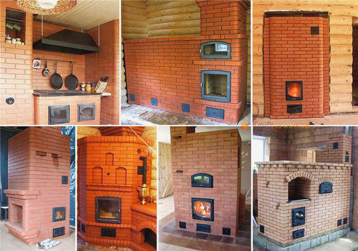 Некоторые из печей Кузнецова