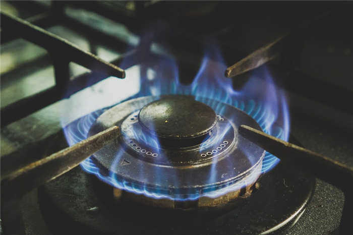 пламя конфорки