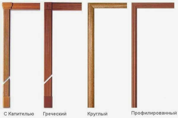 Виды отделки дверей