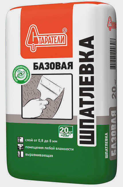 Начальная шпаклевка