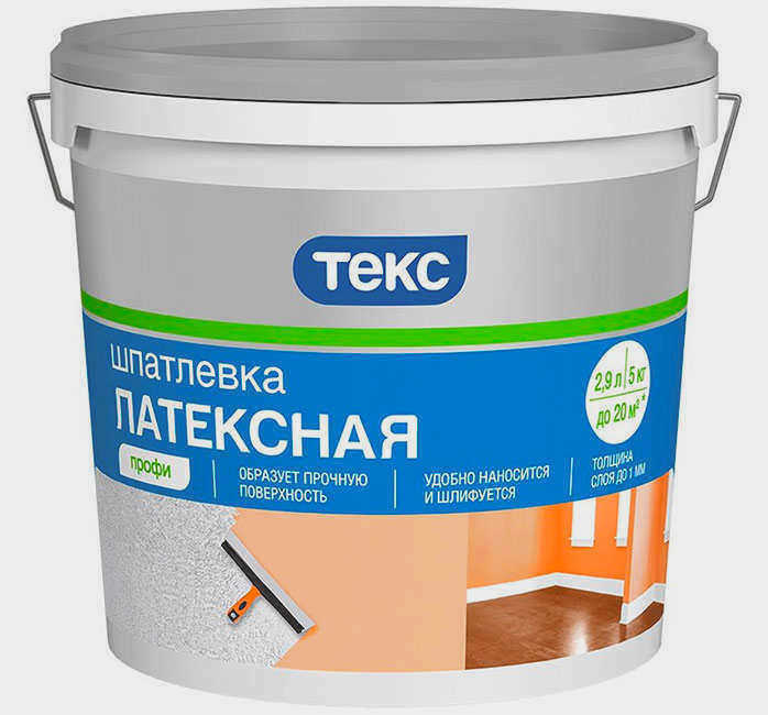 Гипсовая шпаклевка в ведре
