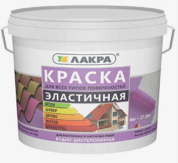 Достаточно двух слоев акриловой краски, чтобы равномерно окрасить фасады шкафа.