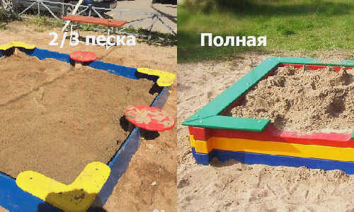 Наполнитель для песочницы