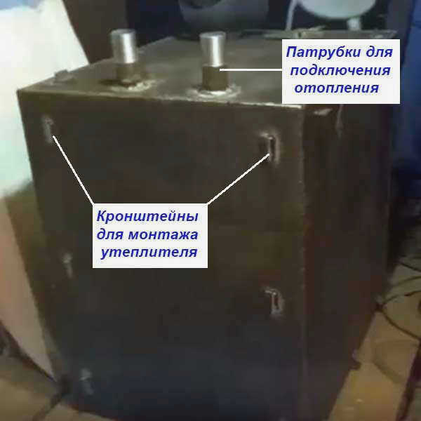 Этот теплоаккумулятор также изготавливается нами вручную