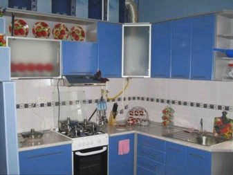 Кухня со встроенными газовыми приборами