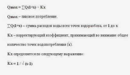 Расчет производительности