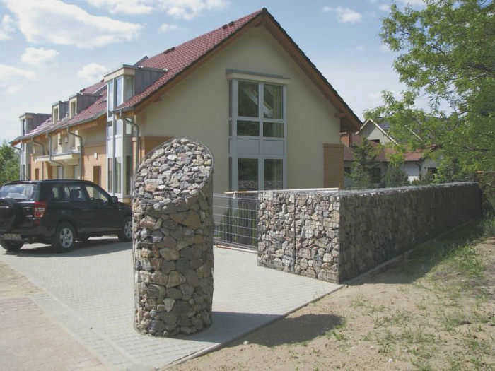 Защита берега с помощью матрасов
