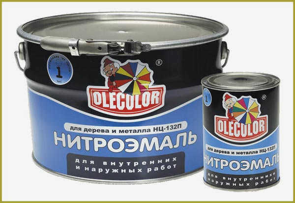 Нитроэмаль - создание прочного покрытия.