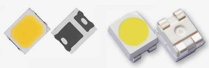 SMD 2835 и SMD 3528