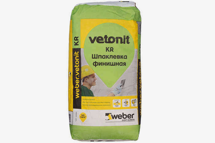 Шпаклевка Ветонит KR
