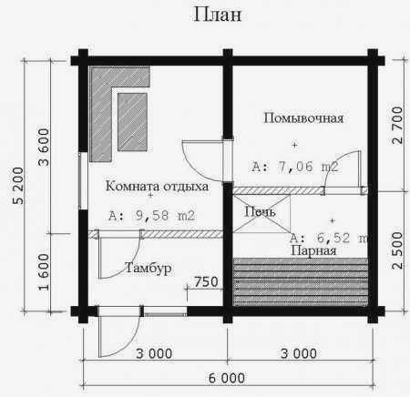 Проект бани
